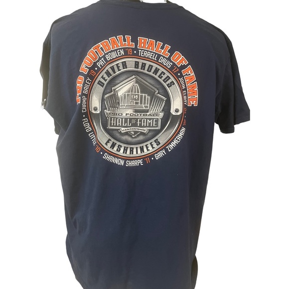 Denver Broncos Hall of Fame Tee Size X-Large - Picture 2 of 8